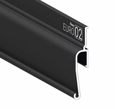 Багет теневой черный AL ПФ-7206  EURO 02 профиль