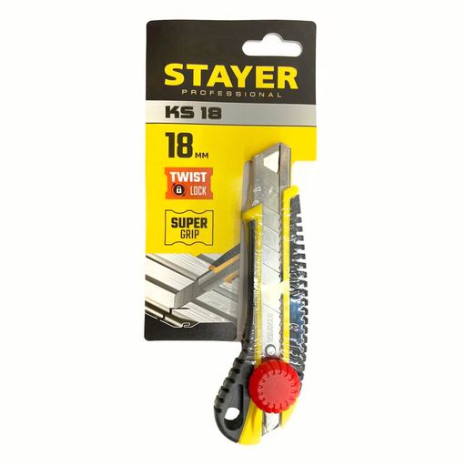 Нож Stayer 18 мм